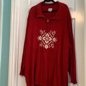 Heavy snowflake sweater